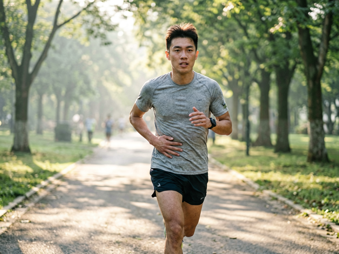 跑步时总是岔气？教你几招掌握正确的跑步呼吸法