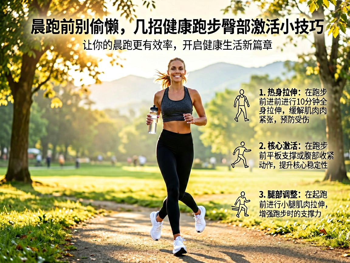 晨跑前别偷懒，几招健康跑步臀部激活小技巧