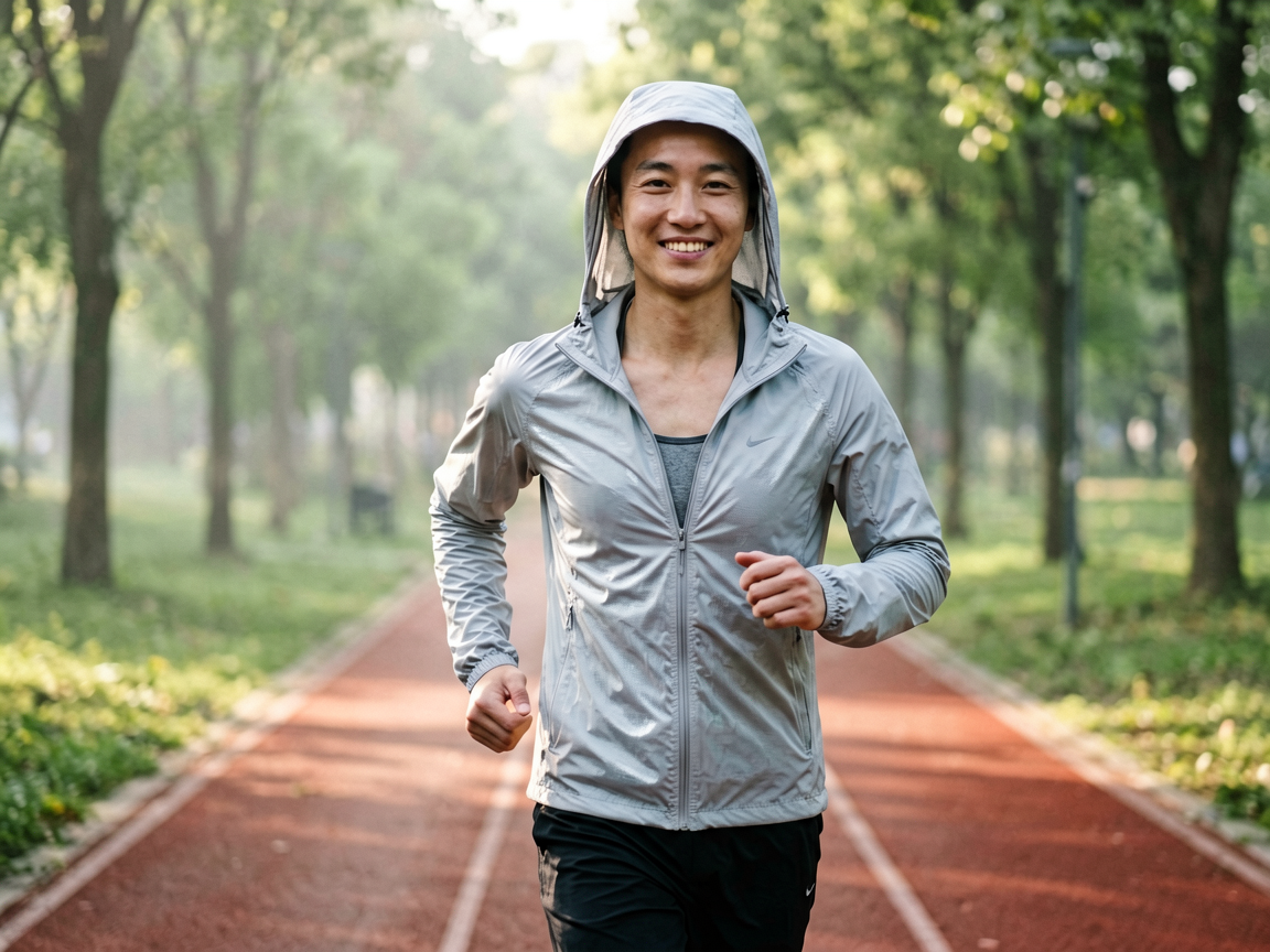 晨跑搭子:连帽防风跑步外套怎么选?别只看图,这几点很关键