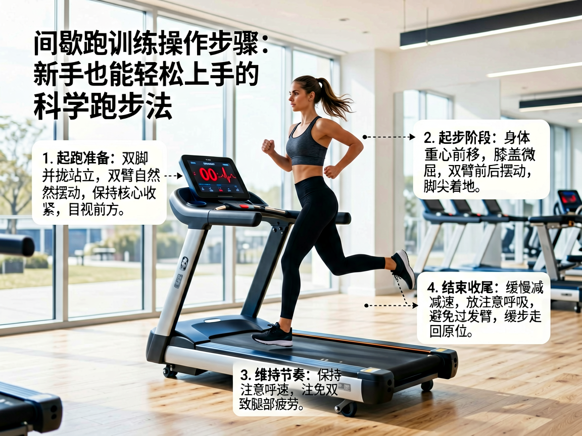 间歇跑训练操作步骤:新手也能轻松上手的科学跑步法