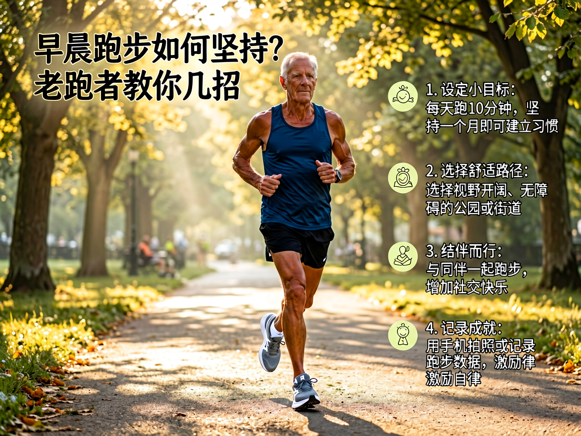 早晨跑步如何坚持？老跑者教你几招，轻松养成习惯
