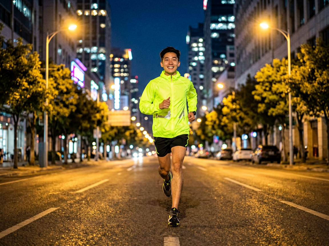 夜跑安全指南：如何健康地享受城市夜晚